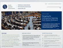 Tablet Screenshot of ieg.earthsystemgovernance.org